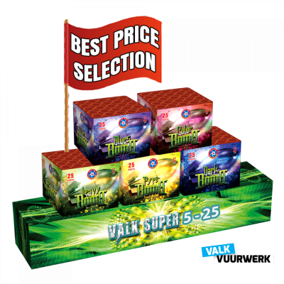 Bomb Super 5-25 xl ( pakket )